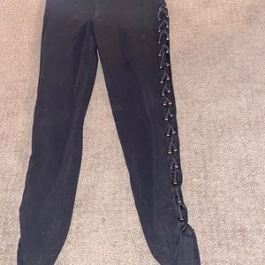 Express Lace Up Leggings